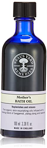 Neal's Yard Remedies Mothers Bath Oil, Bath Soak With Essential Oils, Gift For New Mothers, Vegan & Cruelty-Free, 100ml