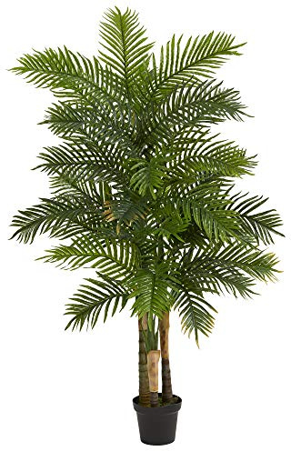 Nearly Natural 6ft. Areca Palm Artificial Tree (Real Touch)