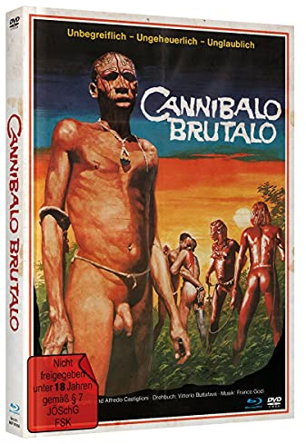 Cannibalo Brutalo - Limited Mediabook Edition – Cover A - 2K HD-remastered [Blu-ray & DVD]