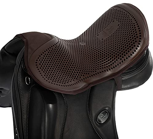 Acavallo Sattelsitzkissen Dressur Gel Out 10mm, Größe:M, Farbe:braun