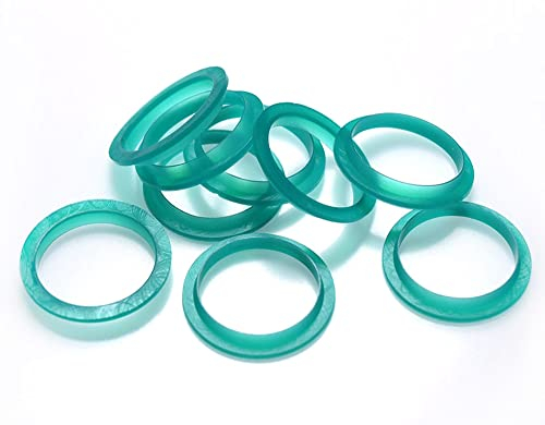 Hsthe Sea 100 Stück Ersatzdichtungsringe für wiederbefüllbare Nespresso Kaffeekapseln
