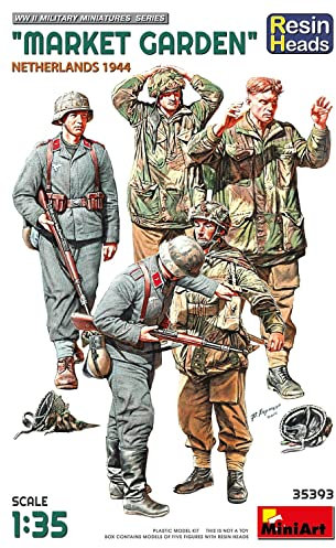 MiniArt 35393 1:35 Figuren Soldaten Mark.Garden NL44(5) RH - originalgetreue Nachbildung, Modellbau, Plastik Bausatz, Basteln, Hobby, Kleben, Modellbausatz, Unlackiert