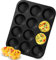 Walfos Silicone Muffin Pan 12 Cups Nonstick Cupcake Pans,Silicone Baking Molds, Non-Stick Muffin Cupcake Tin，BPA Free 100% Food Grade