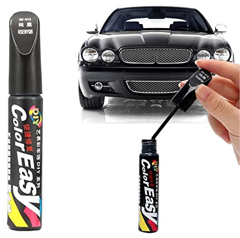 TUKNON Car Scratch Remover Pen,Car Touch Up Paint Pen,Car Touch Up Pen,Car Paint Touch Up Pens,Car Scratch Repair Pen,Car Paint Scratch Repair Pen,Car Paint Repair Pen, 2 Pcs, Black (BQHYFG10)