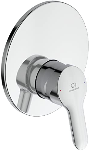 Ideal Standard - Alpha Einhebelmischer für Unterputz-Dusche, Einweg, Außenteile, verchromt