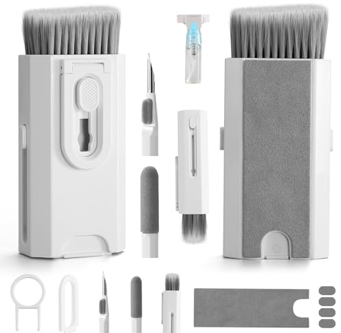 Wenrescry Laptop Screen Keyboard Cleaner Kit - Electronics Cleaning Tool for MacBook, iPad, iPhone, Pro Cell Phone - Includes Brush Tool for Tablet, Computer, PC Monitor, Camera with Spray