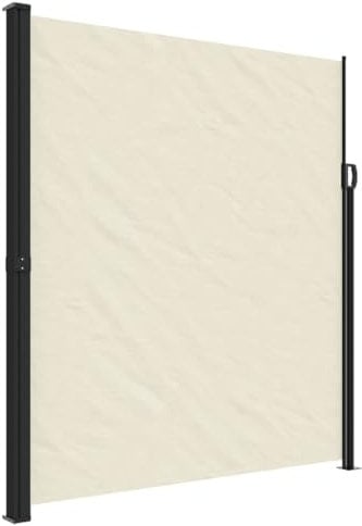 vidaXL Toldo Lateral retráctil Crema 220x500 cm
