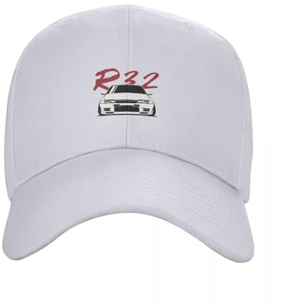 ENWIND Baseballmütze GTR R32 Cap Baseballmütze Luxus Herren Hut Frau Herren Bedruckte Mode Männer Frauen verstellbar Outdoor Freizeithut