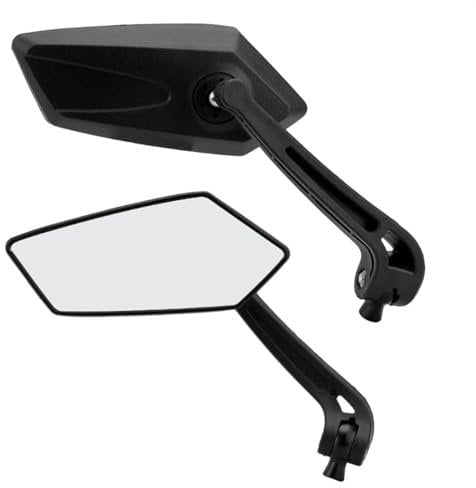 Motorrad Rückspiegel Motorrad-Rückspiegel Lenkerspiegel Außenspiegel Blendfrei Modisches Motorrad-Zubehör Rückspiegel In Der Mitte