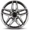 4x Borbet Felgen Alufelgen Z 8x19 ET32 5x112 mistral anthracite glossy polished kompatibel mit Audi A4 A5 A6 A7 A8 S4 S5 S6 S7 S8