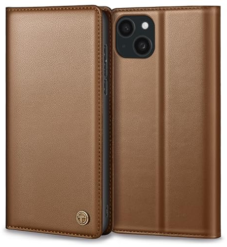 Thorhülle Handyhülle für iPhone 13 Hülle, Premium Lederhülle Schutzhülle Tasche für iPhone 13 Hülle Wallet Kartenfach Standfunktion Flip Case für iPhone 13 Klappbar