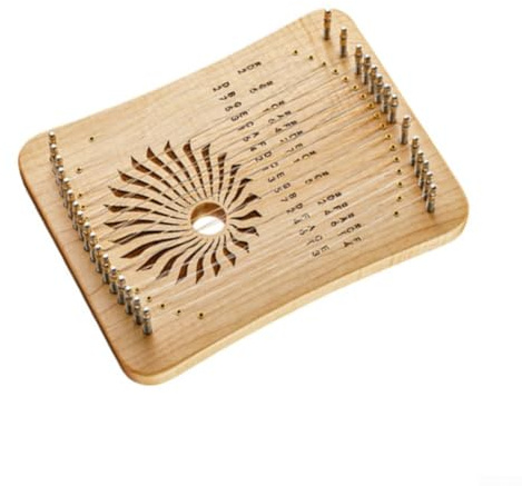 Zoegneer Finger-Play Lyre Harfe, tragbare 31-saitige Fingerspiel-Harfe mit Stimmschlüssel, Extraktsaiten, Pick-Tasche, dicker Bassbereich (B)