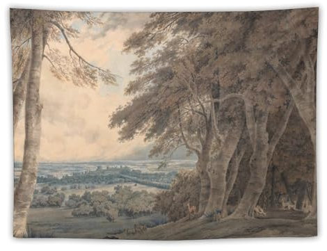 Joseph Mallord William JMW Turner Prints Painting (129) Tapestries Art Print Wall Photo Paint Tapestry Hanging Picture Family Bedroom Decor Gift 30x40