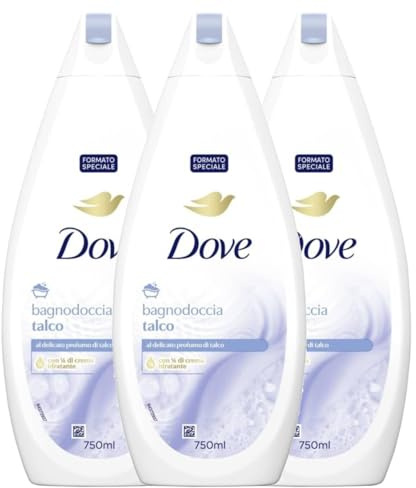 Dove Schönheitsbad Talkum 750 ml (3, Einheiten)