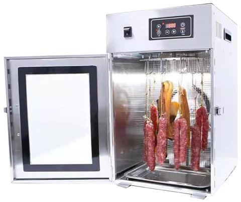 Essiccatore rotante per carne, essiccatore per alimenti domestico essiccato all'aria, essiccatore per alimenti commerciale, regolazione 30-90℃, essiccatore per alimenti commerciale(Dryer 7kg at one ti