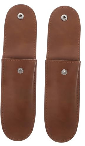 Mikinona 2 Stück Lederetui Für Kleine Mundharmonika Kompakte Mundharmonika Aufbewahrungstasche Aus Robustem Pu Tragbare Harmonikatasche Für Reisen Und Transport