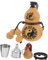 MOLUCKFU 1ensemble Bouteille Eau Gourde Traditionnelle Avec Bouchon Étanche Pour Randonnées Et Camping Design Décoratif Forme De Gourde
