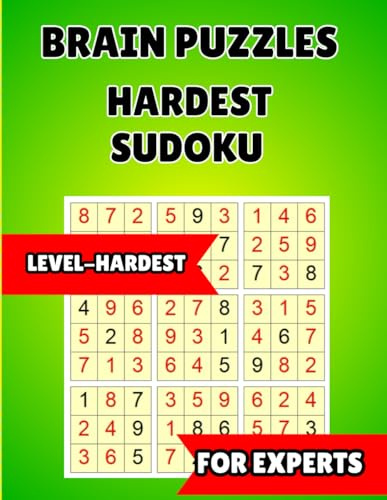 Hardest sudoku puzzle book