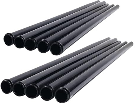 predolo 10 Stück Golf Club Tubes Golf Accessories Golfer Bag Tubes Golf Dividers aus PVC für Anfänger Profis Geschenk Zuhause Fitnessstudio