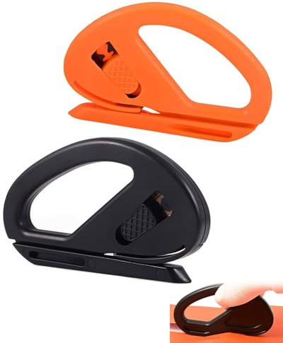 HUVZOR Lot de 2 cadeau cutter papier avec Cutter d'emballage pour Noël, anniversaires et vacances