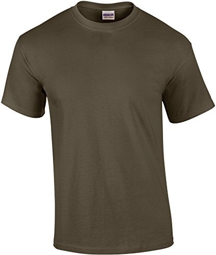 GILDAN Herren T-Shirt Adult Ultra Cotton 2000, Einfarbig