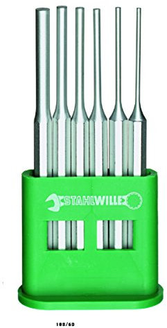 STAHLWILLE 108/6 D PrimeTools 6 PCE. Parallel PIN Punch Set 2.5-8mm
