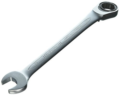 Elora 204000223000 Maulschlüssel mit Hebel-Ringratsche 204-J 22mm