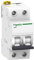 Schneider Electric A9K17220 IK60N Interruptor Automático Magneto Térmico, 2P, 20A, Curva C, 78.5mm x 36mm x 85mm, Blanco