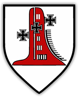 Aufkleber/Sticker 1.Minensuchgeschwader Wappen Abzeichen Marine 7x6cm A1223