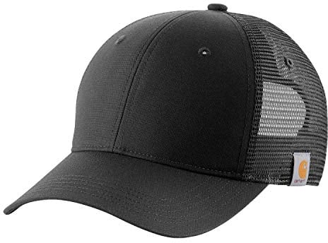 Carhartt, Herren, Rugged Professional™-Serie Canvas-Kappe mit Mesh-Rückseite, Schwarz, OS