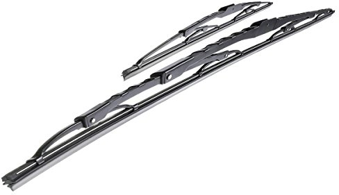 Mossa Escobillas limpiaparabrisas para la luna delantera adecuadas para Peugeot 206 (06.1998-05.2013) - escobillas estándar
