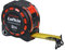 Lufkin L1125CM 3cm x 8m Shockforce Doppelseitiges Maßband, 30 Meter Fall Getestet - Version mit Gelber Klinge