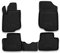 Element 3D Gummimatten Set passend für Peugeot 207 | 2006-2015 | 100% passgenaue Auto Fußmatten, robuste Universal Fußmatte Auto