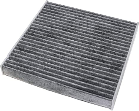 vhbw Filtro aria abitacolo compatibile con Honda Jazz III 2008/11-2015/12 GE, GG, GP, ZA 01.04.22 1339 ccm, 74 KW, 101 PS PKW - Con carbone attivo