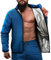 RDX Schwitzanzug Zum Abnehmen, Saunaanzug REACH OEKO TEX 100 ZERTIFIZIERT, Sauna Suit Fitnessanzug Sweatsuit Sportanzug Trainingsanzug Sweatanzug Thermo MMA Boxen Gym Sport Fitness Laufen Herren Damen