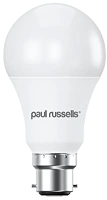 paul russells LED GLS - Dimmable Bayonet Light, 14W 1521 Lumens B22 A70 LED Bulbs, 100w Equivalent, 2700K Warm White, Dimmer Standard BC Energy Saving Ceiling Lightbulbs, Pack of 1