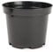 Garronda Pots Horticulture Ronds Pots pour Culture de Plants de Plantes et Fleurs GD-0025 (Noir, ⌀ 20cm H 16,3cm)