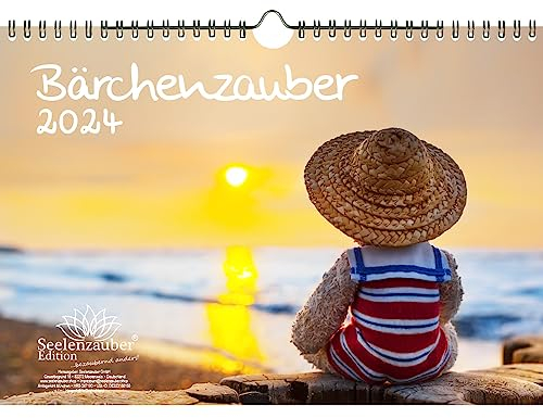Bärchenzauber DIN A4 Kalender für 2024 Teddy und Bärchen - Seelenzauber