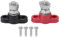 M8 - Blocco di morsettiera per batteria, blocco di distribuzione isolato, morsettiera per batteria, DC 48 V, 2 pezzi