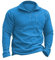 Beotyshow Herren Fleecepullover Militär Outdoor Fleecejacke Taktisch Sweatshirt Trekking Jacke Männer Half Zip Pullover Microfleece Sweatpullover Himmelblau L