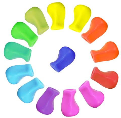 Vicloon Schreibhilfe, 14pcs Bleistiftgriffe, pencil grips for kids Griffset Schreiben Haltungskorrektur Werkzeug für Bleistifte Bleistift Griffe für Kinder Stifthaltung Hilfe Schreibhilfe Grip Haltung