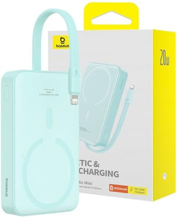 Powerbank Baseus Magnetic Mini 10000mAh 20W MagSafe (White), P10022109223-00