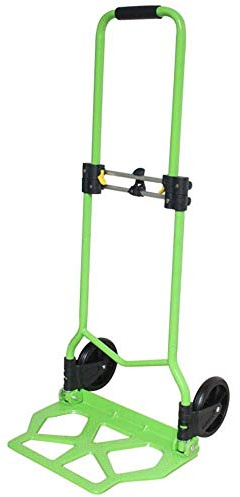 Iron Folding Sack Trolley Duty with Anti Puncture Rubber Wheels and 150 kg Capacity Folding Shopping Bag with Wheels for Luggage, Travel (Style #5)