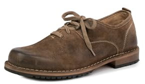 Stockerpoint Herren Marvin Haferlschuh, Hellbraun gespeckt, 40