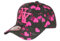 Hip Hop Honour Cappello da bambino Cuori Roses Lovely NY Baseball 7 a 12 anni - Taglia: Taglia unica - Colore: Rosa - Ragazzo, Rosa, taglia unica