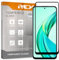 REY Protector de Pantalla Curvo para Honor 90 Smart 5G, Negro, Cristal Vidrio Templado Premium, 3D / 4D / 5D, Anti Roturas