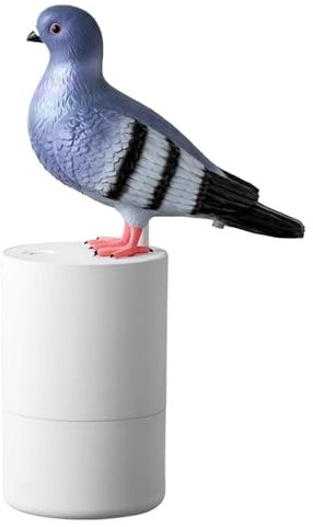 Tauben-Seifenspender, Automatischer Induktions-Schaum-Handreiniger, Nachfüllbarer ABS-Schaum-Handseifenspender, Blue Bird Berührungsloser Induktions-Seifenspender für Küche,