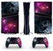 DolDer Skin Sticker per console PS5 Pro Digital & Disc Edition, adesivo pellicola protettiva accessorio per controller PS5 Pro (0203)