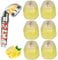 6PCS Vitamin C Shower Filter, Lemon Flavor Balm Vitamin C Infused Shower Head Filters Soften Hard Water, Head Helps Dry Skin & Hair Loss