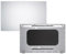 WANGHUIH Coque arrière LCD argentée compatible avec Acer Aspire 3 Aspire A315-24P A315-24PT A315-24PT-R90Z N23C3 N23Q11 Series